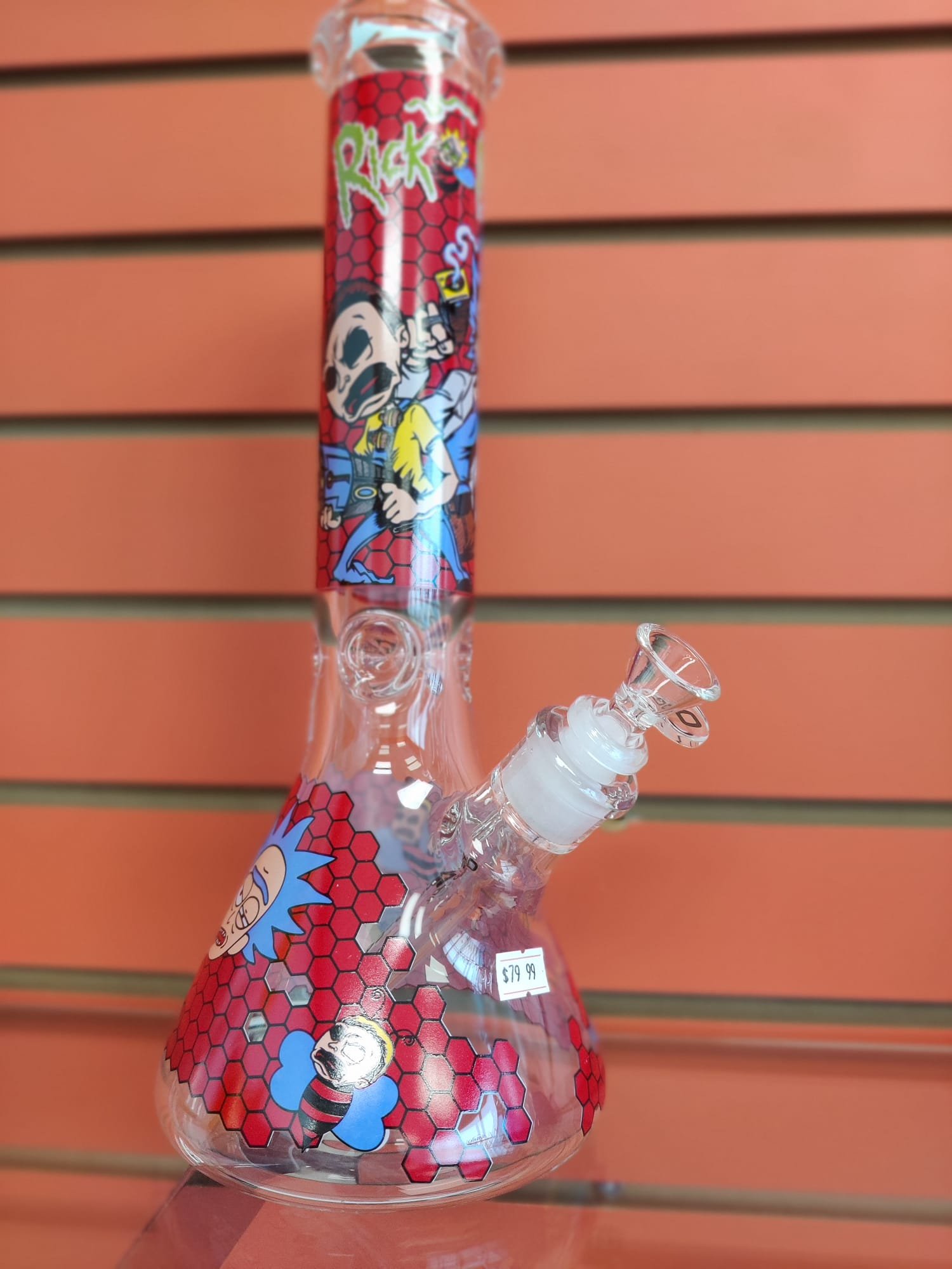 13'' Rick Glass Beaker Bong 